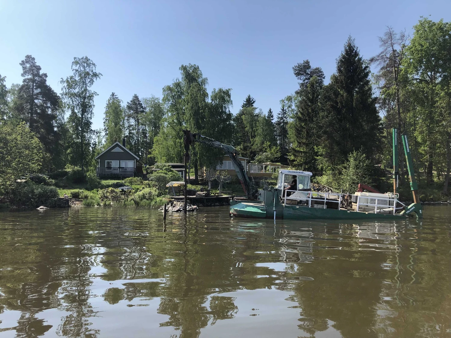 Sugmuddring, spontning & pålningsarbeten hero